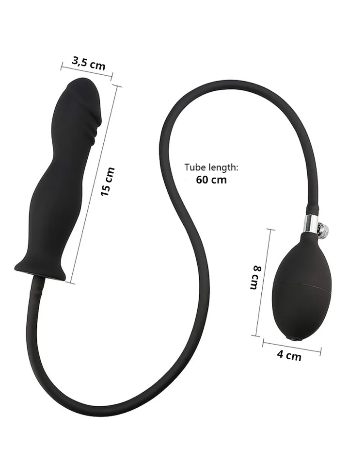 Wild Play Inflatable Anal Plug - Piepūšams anālais spraudnis 2 [full]