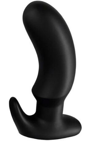 Wolf Sickle Silicone Black L - Īpaši dzeltenīgs anālais dildo 1