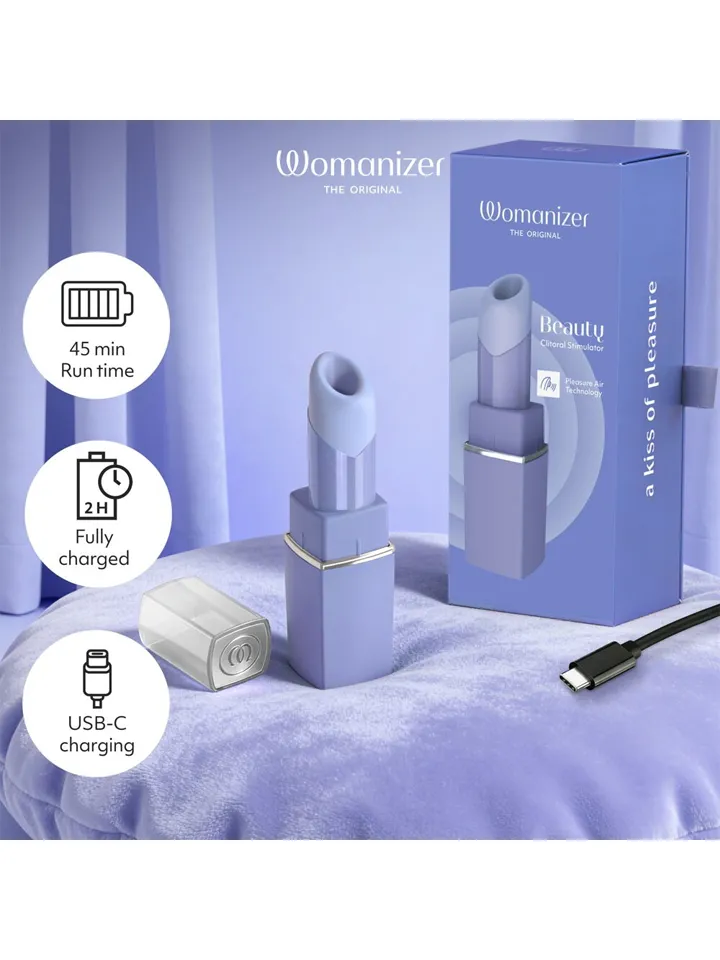 Womanizer Beauty Lilac - Gaisa spiediena vibrators 4 [full]