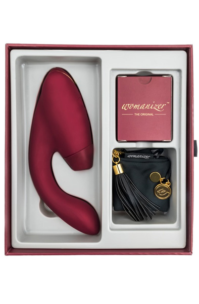 Womanizer Duo Red - Gaisa spiediena vibrators 5