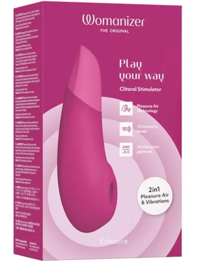 Womanizer Enhance Pulsator Vibrator Pink - Gaisa spiediena vibrators 6