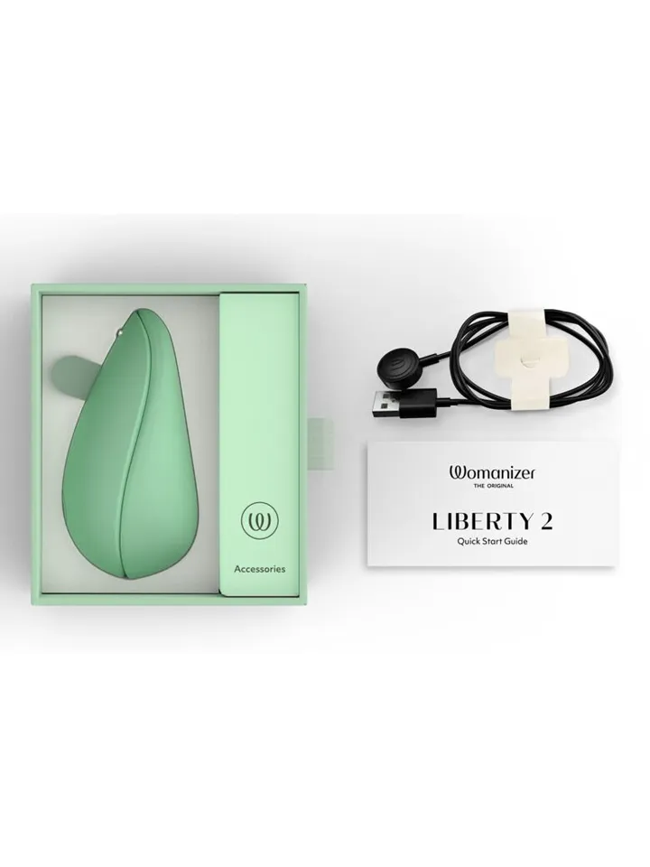 Womanizer Liberty 2 Sage - Gaisa spiediena vibrators 4 [full]