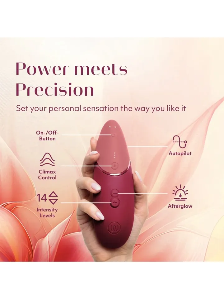 Womanizer Next 3D Pleasure Air Stimulator Bordeaux - Gaisa spiediena vibrators 7 [full]