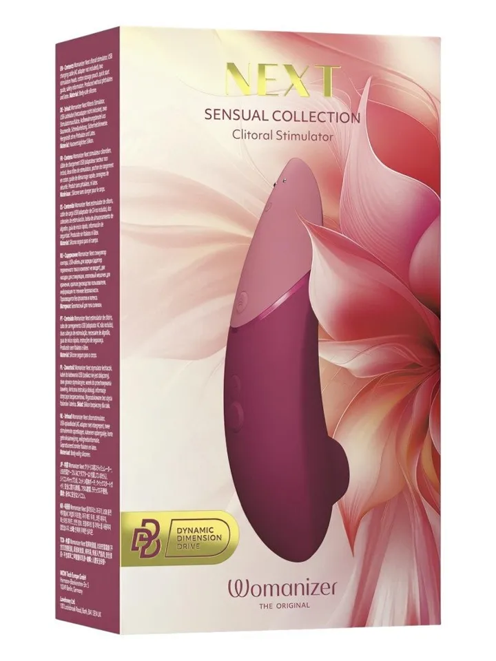 Womanizer Next 3D Pleasure Air Stimulator Bordeaux - Gaisa spiediena vibrators 8 [full]