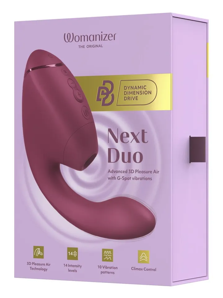 Womanizer Next Duo Dusky Pink - Gaisa spiediena vibrators 7 [full]