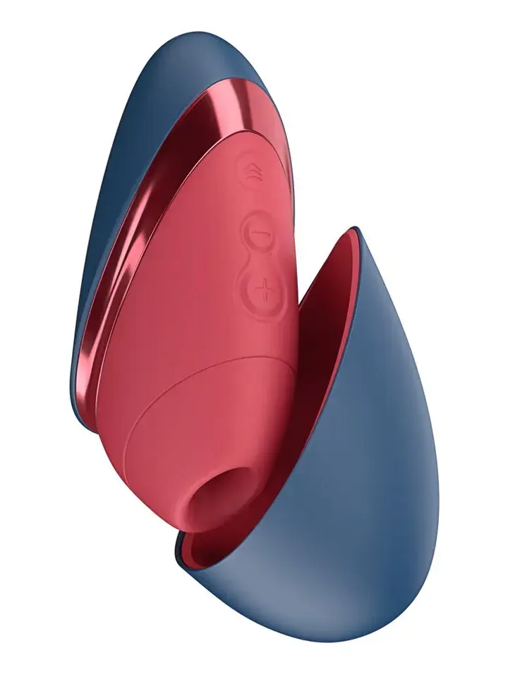Womanizer Next Liberty Pleasure Air Stimulator Blue/Red - Gaisa spiediena vibrators 1 [full]