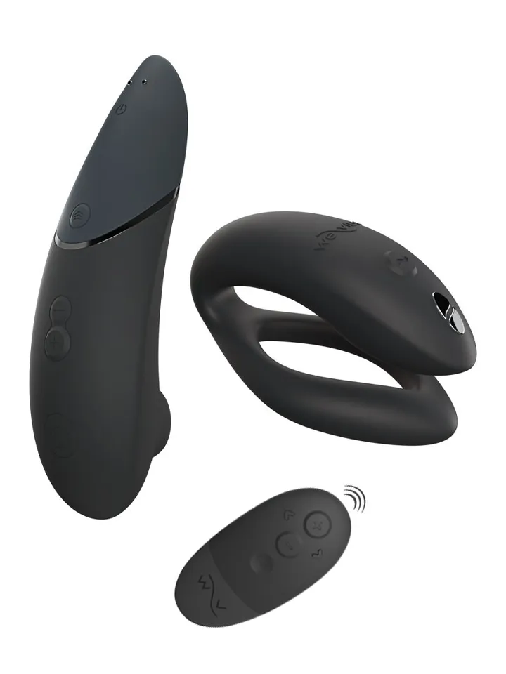 Womanizer Next + We-Vibe Sync O - Gaisa spiediena vibrators 2 [full]
