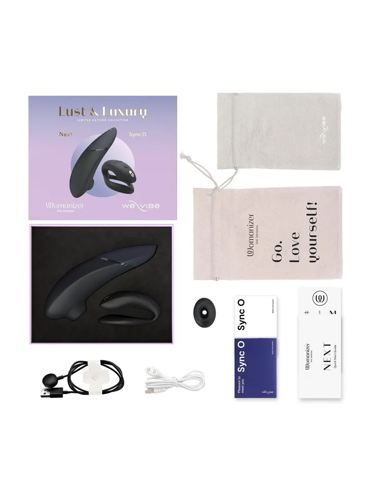 Womanizer Next + We-Vibe Sync O - Gaisa spiediena vibrators 5 [full]