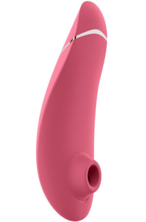 Womanizer Premium 2 Clitoris Stimulator Raspberry - Gaisa spiediena vibrators 1