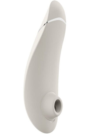 Womanizer Premium 2 Clitoris Stimulator Warm Gray - Gaisa spiediena vibrators 1