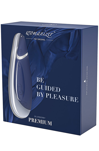 Womanizer Premium Blueberry - Gaisa spiediena vibrators 4