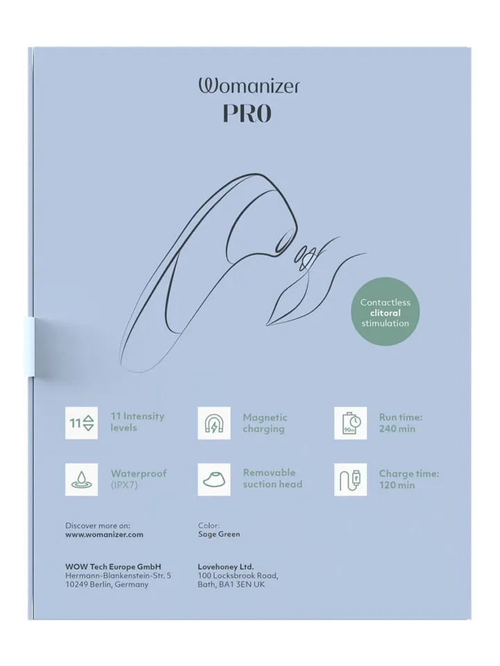 Womanizer Pro Sage - Gaisa spiediena vibrators 7 [full]