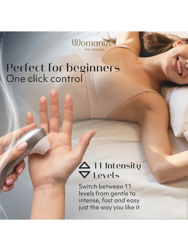 Womanizer Pro Silver - Gaisa spiediena vibrators 3 [full]