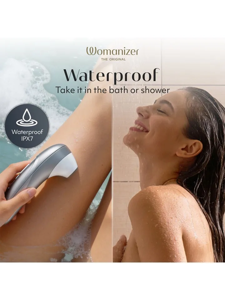 Womanizer Pro Silver - Gaisa spiediena vibrators 5 [full]