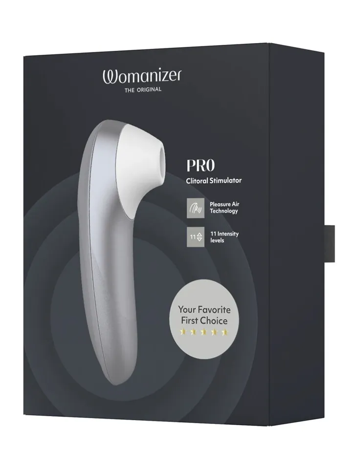 Womanizer Pro Silver - Gaisa spiediena vibrators 7 [full]