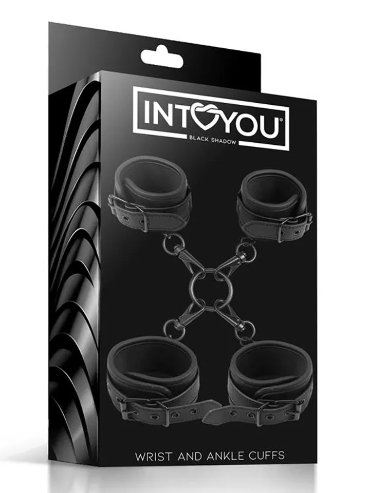 Wrist & Ankle Cuffs Set Vegan Leather - Plaukstas un potītes aproces 2 [full]