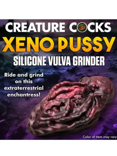 Xeno Pussy Vulva Silicone Grinder - Klitora stimulators 4