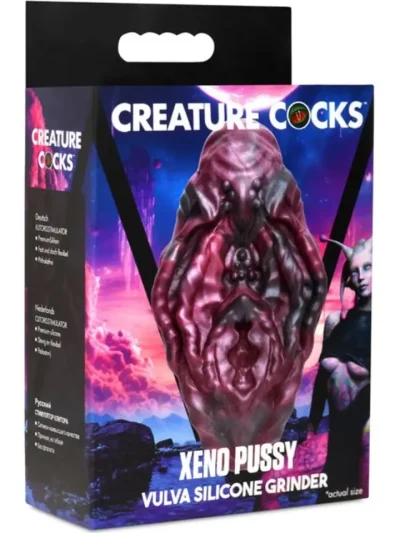 Xeno Pussy Vulva Silicone Grinder - Klitora stimulators 6