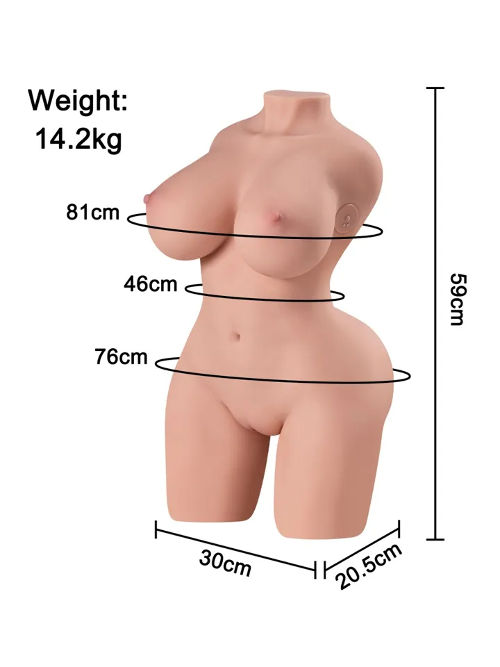 Xise Dennehy Sex Doll With APP 14 kg - Seksa lelle 6 [full]