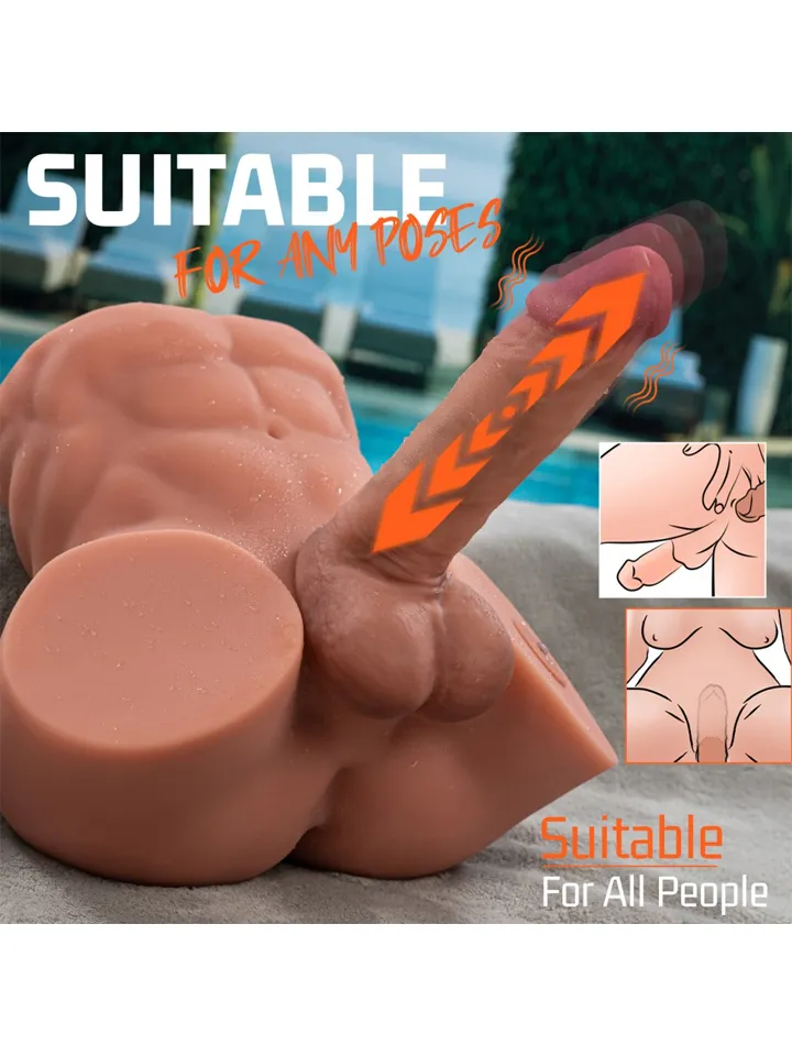 Xise Gretel Thrusting Dildo 6,5 kg - Seksa lelle 4 [full]