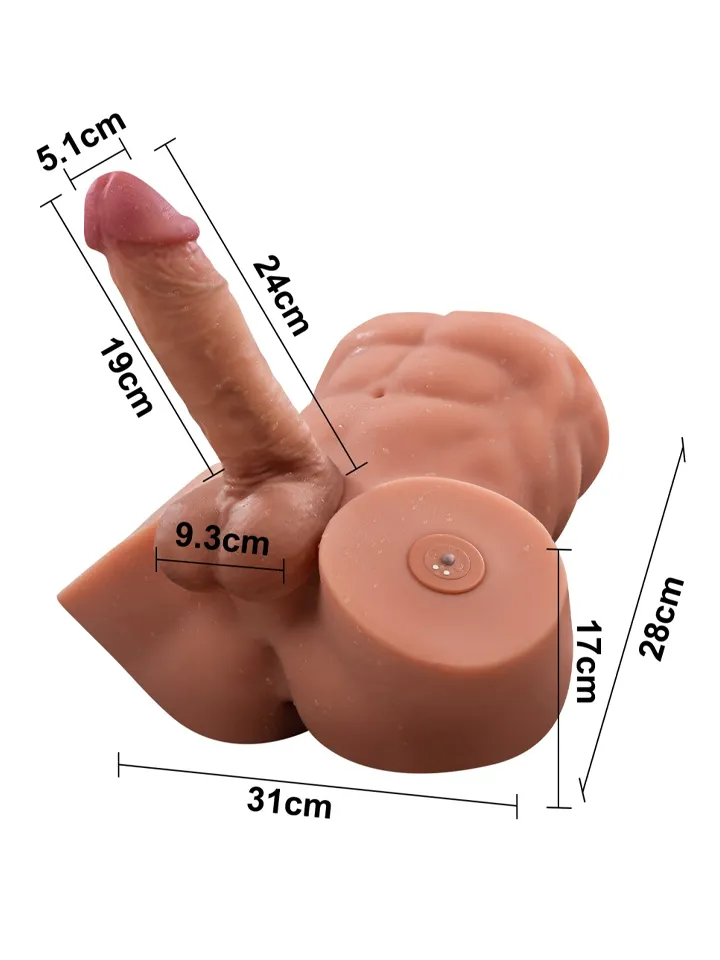 Xise Gretel Thrusting Dildo 6,5 kg - Seksa lelle 6 [full]