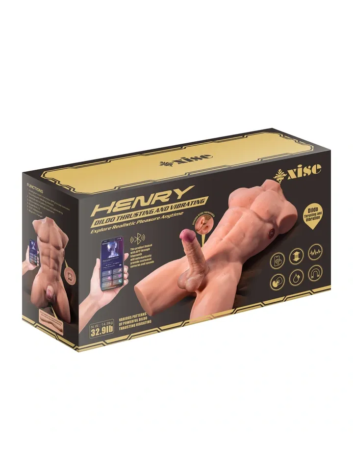 Xise Henry Thrusting Dildo 14,9 kg - Seksa lelle 7 [full]
