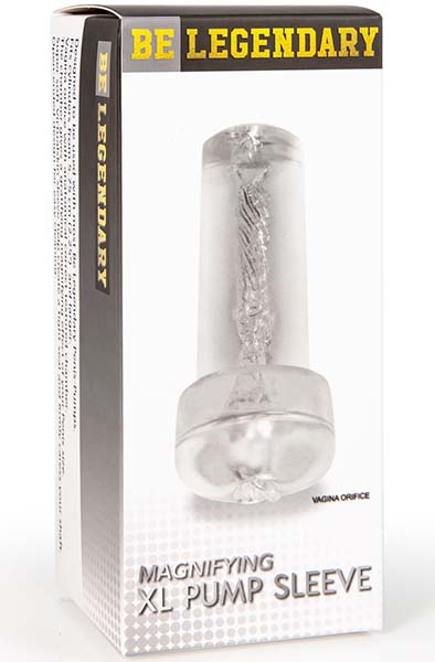 XL Crystal Clear Magnifying Sleeve - Masturbators 3