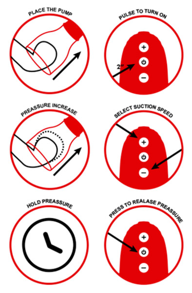 Xpand Lite Automatic Testic Suction Pump - Ballvibrators 2