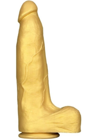 XXL Silicone Dildo Gold 33 cm - XXL dildo 1