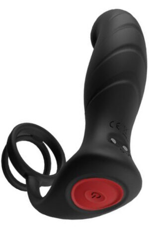 Yell Vibrating Prostate Massager With Cock Ring - Prostatas vibrators 1