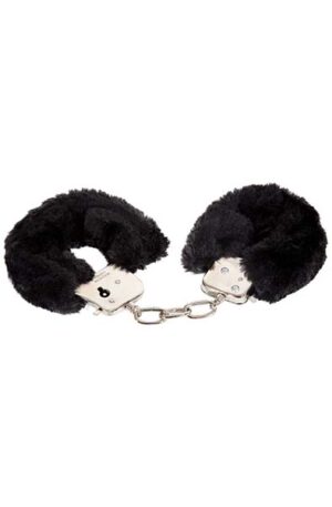 You're Under Arrest! Black Furry Cuffs - Rokudzelži 1