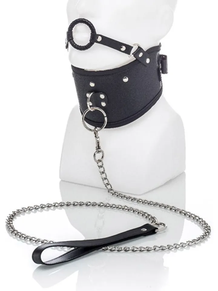 Zenn Collar With Mouth Ring & Leash - Kaklasiksna un pavadas 1 [full]