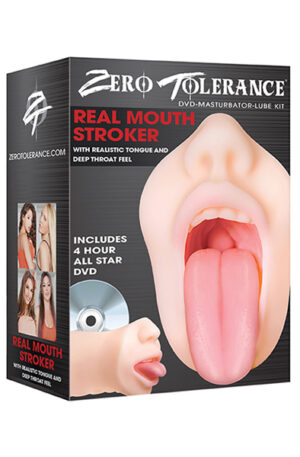 Zero Tolerance Real Mouth Stroker - Mutes masturbators 1