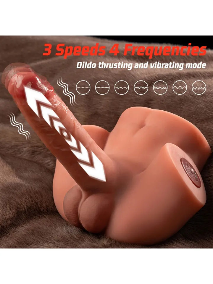 Zoe Thrusting Vibrating Dildo - Manlig Sexdocka 2 [full]