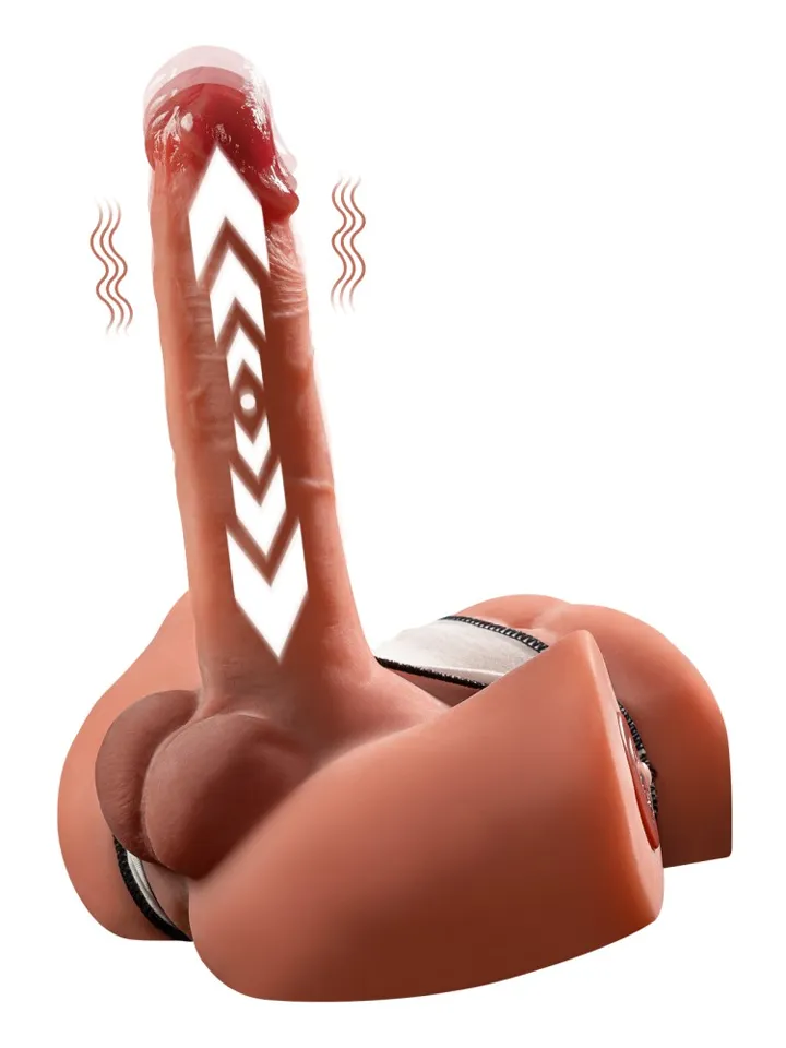 Zoe Thrusting Vibrating Dildo - Manlig Sexdocka 3 [full]