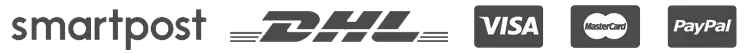 Payment and shipping logos